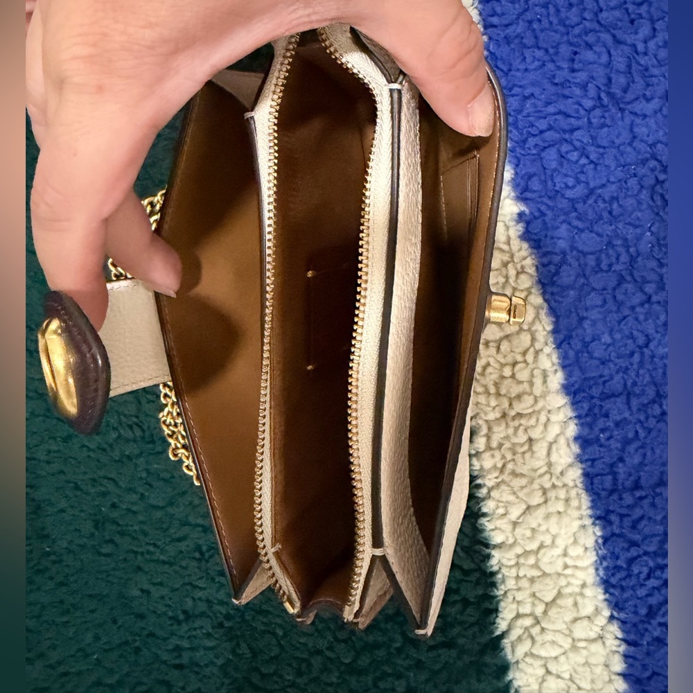 Coach Pebbled Leather Crossbody Bag with Chain Strap (Nordstrom Exclusive) - Picture 9 of 10